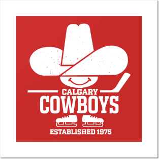 Calgary Cowboys Established 1975 Posters and Art